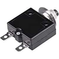 Fydun Interruptor térmico de reinicio manual Disyuntor de sobrecarga Protector de sobrecarga de corriente(10 A)
